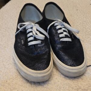 Vans Black and White Women's Sneakers